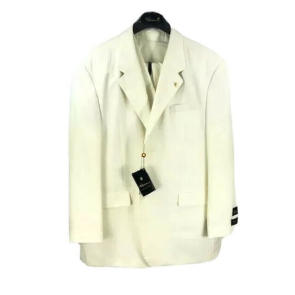 Falcone Suits & Blazers Falcone Mens Ivorycream 3 Piece Suit Poshmark